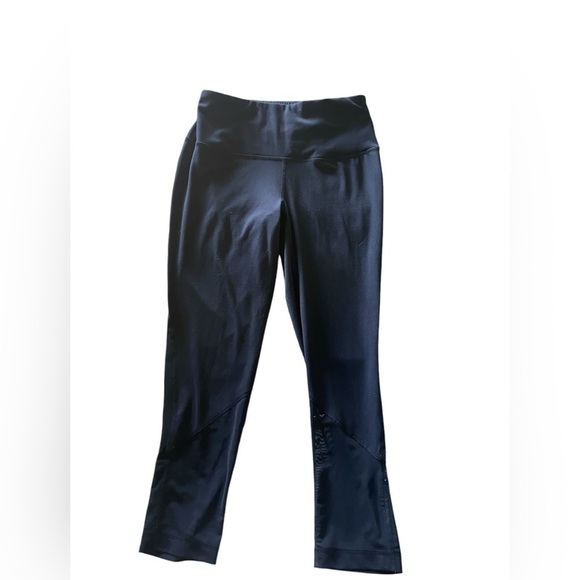Yogalicious High Waist 7/8 Blue Leggings Size Small - Picture 1 of 6